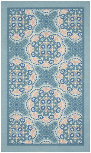 Nourison Sun N' Shade SND90 Blue Area Rug by Waverly Main Image