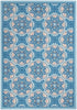 Nourison Sun N' Shade SND90 Blue Area Rug by Waverly Main Image
