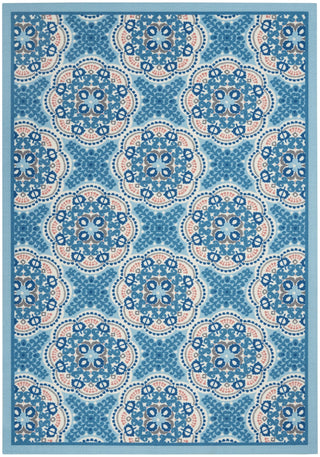 Nourison Sun N' Shade SND90 Blue Area Rug by Waverly Main Image