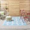 Nourison Sun N' Shade SND90 Blue Area Rug by Waverly Room Image Feature