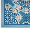Nourison Sun N' Shade SND90 Blue Area Rug by Waverly Texture Image