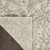 Nourison Soma SOM05 Grey/Ivory Area Rug Corner Image