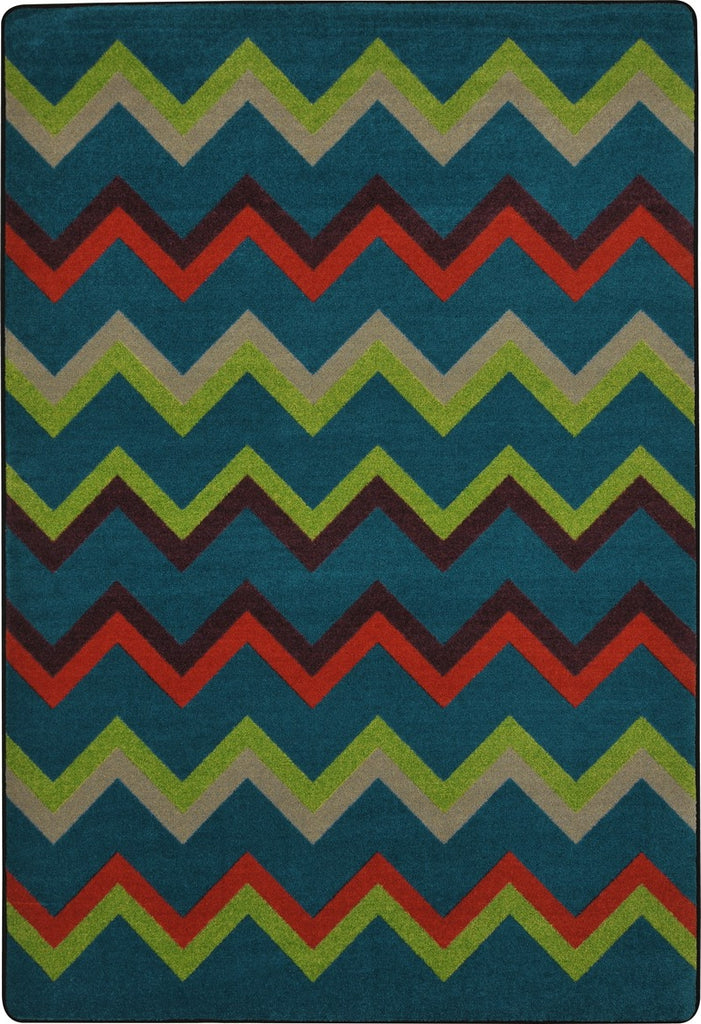 Joy Carpets Kid Essentials Sonic Tropics Area Rug