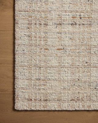 Sonya SOY-01 Beige ivory/White Area Rug by Loloi Corner Image