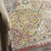 Nourison Soraya SOR01 Terracotta Multicolor Area Rug Corner Image