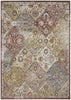 Nourison Soraya SOR01 Terracotta Multicolor Area Rug main image