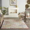 Nourison Soraya SOR01 Terracotta Multicolor Area Rug Room Image Feature