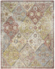 Nourison Soraya SOR01 Terracotta Multicolor Area Rug Main Image