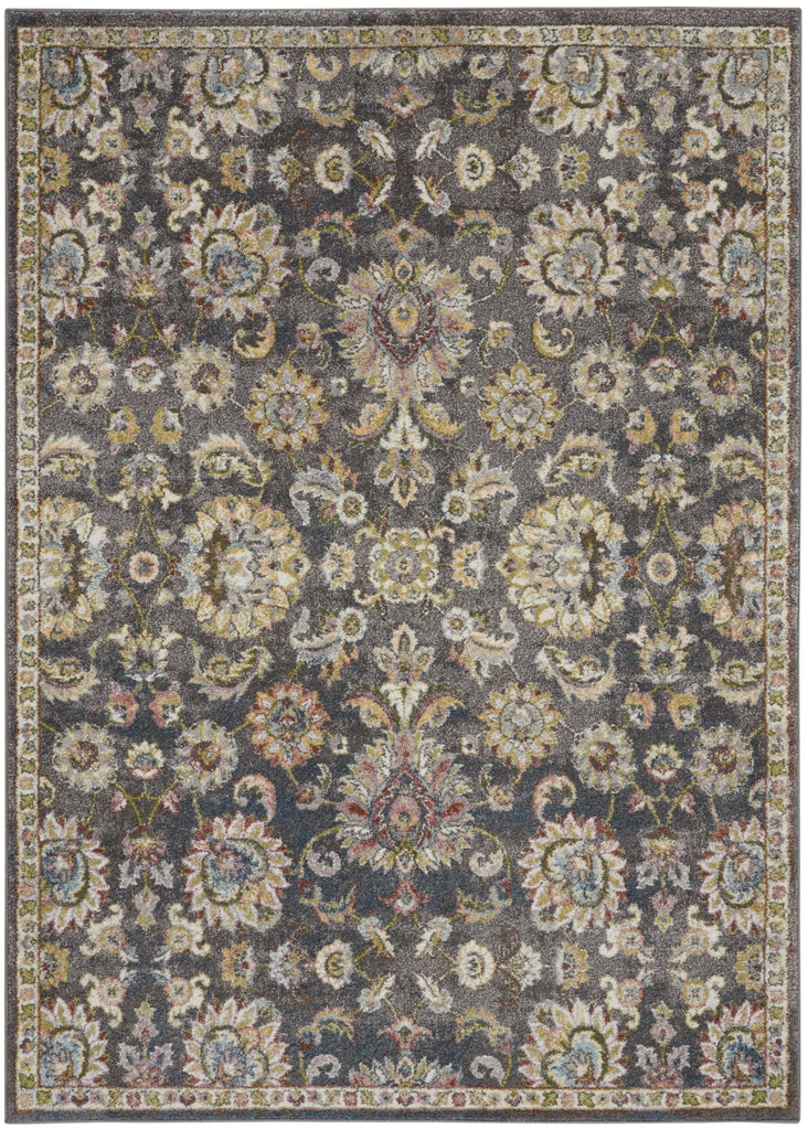 Nourison Soraya SOR02 Charcoal Multi Area Rug main image