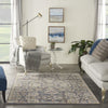 Nourison Soraya SOR02 Charcoal Multi Area Rug Room Image Feature