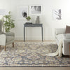 Nourison Soraya SOR02 Charcoal Multi Area Rug Room Image Feature