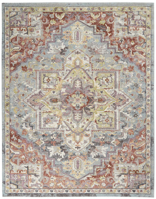 Nourison Soraya SOR04 Blue Multicolor Area Rug Main Image
