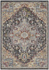 Nourison Soraya SOR04 Charcoal Multi Area Rug main image