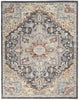 Nourison Soraya SOR04 Charcoal Multi Area Rug Main Image