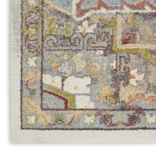 Nourison Soraya SOR04 Ivory Multicolor Area Rug Texture Image