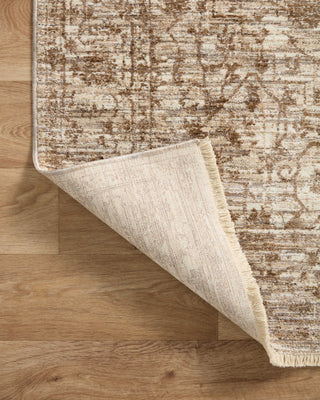 Loloi II Sorrento SOR-01 Bark/Natural Area Rug Backing Image