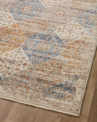 Loloi II Sorrento SOR-02 Ivory/Multi Area Rug Angle Image