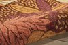 Nourison South Beach SOU07 Spice Area Rug Corner Image