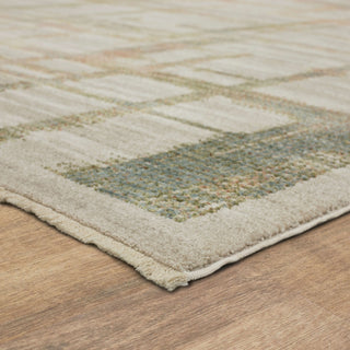 Karastan Memento Souvenir Beige Area Rug Angle Image