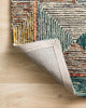 Loloi II Spectrum SPE-01 Lagoon/Spice Area Rug Lifestyle Image Feature