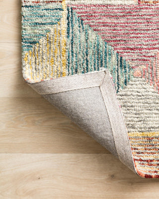 Loloi II Spectrum SPE-01 Silver/Fiesta Area Rug Lifestyle Image Feature