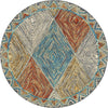 Loloi II Spectrum SPE-02 Sunset/Ocean Area Rug Round Image