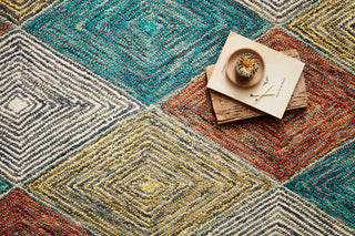 Loloi II Spectrum SPE-02 Sunset/Ocean Area Rug Lifestyle Image Feature