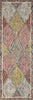 Loloi II Spectrum SPE-02 Turquoise/Fiesta Area Rug Corner Image