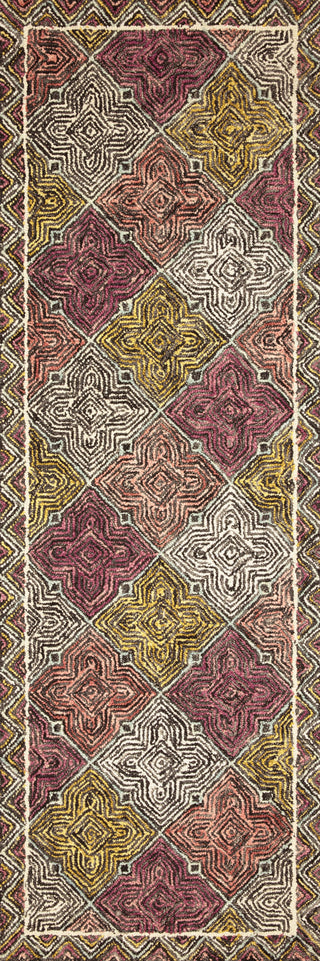 Loloi II Spectrum SPE-03 Charcoal/Multi Area Rug Corner Image