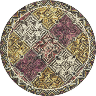 Loloi II Spectrum SPE-03 Charcoal/Multi Area Rug Round Image