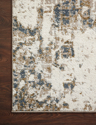 Loloi Spirit SPI-01 Pewter/Olive Area Rug Corner Image