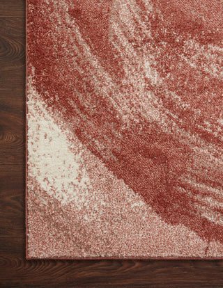 Loloi Spirit SPI-03 Rose/Spice Area Rug Corner Image