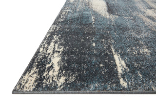 Loloi Spirit SPI-04 Indigo/Ivory Area Rug Corner Image