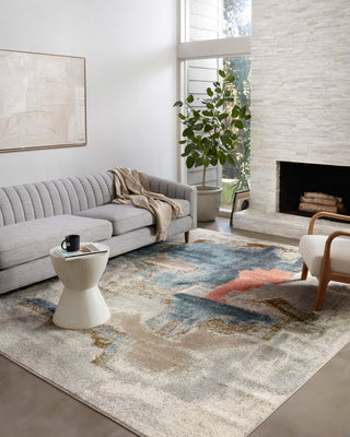 Loloi Spirit SPI-05 Stone/Multi Area Rug Lifestyle Image Feature