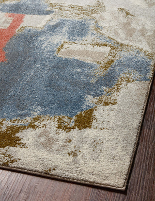 Loloi Spirit SPI-05 Stone/Multi Area Rug Angle Image