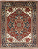 K2 Umbria SR-208 Red/Navy Area Rug