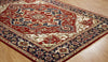 K2 Umbria SR-208 Red/Navy Area Rug