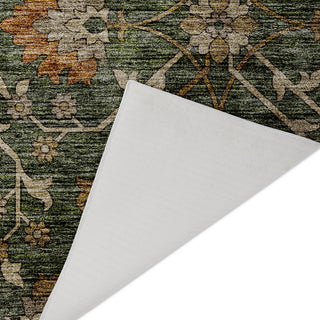 Dalyn Silk Road SR1 Basil Area Rug Backing Image