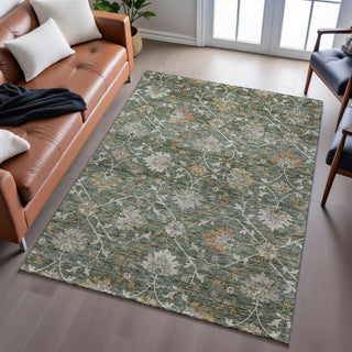 Dalyn Silk Road SR1 Basil Area Rug Lifestyle Image Feature