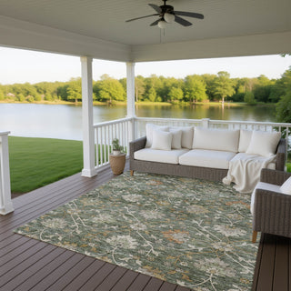 Dalyn Silk Road SR1 Basil Area Rug Outdoor Lifestyle Image Feature