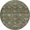 Dalyn Silk Road SR1 Basil Area Rug Round Main Image