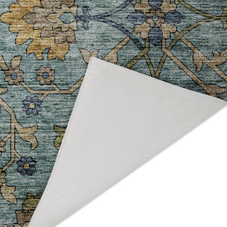 Dalyn Silk Road SR1 Denim Area Rug Backing Image