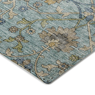 Dalyn Silk Road SR1 Denim Area Rug Corner Image