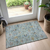 Dalyn Silk Road SR1 Denim Area Rug Scatter Lifestyle Image Feature