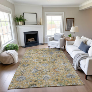 Dalyn Silk Road SR1 Saffron Area Rug Lifestyle Image Feature