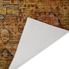 Dalyn Silk Road SR10 Curry Area Rug Backing Image
