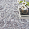 Nourison Machine Washable Series 1 SR101 Ivory Beige Area Rug by Nicole Curtis Corner Image