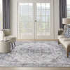 Nourison Machine Washable Series 1 SR101 Ivory Beige Area Rug by Nicole Curtis Room Image Feature
