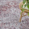 Nourison Machine Washable Series 1 SR101 Ivory Brick Area Rug by Nicole Curtis Corner Image