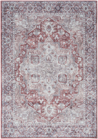 Nourison Machine Washable Series 1 SR101 Ivory Brick Area Rug by Nicole Curtis Main Image